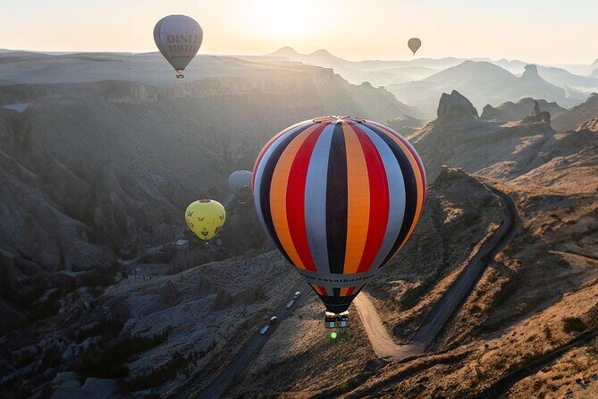 Balloon Flight over Soganli Valley Cappadocia / Lord Balloons - Breakfast, champagne, and the parts you don’t want to be stressed about
