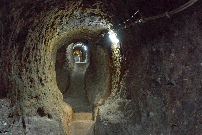 Cappadocia Green Tour - Derinkuyu Underground City: cool air, tight spaces, big history
