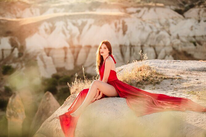 Cappadocia Private Flying Dress & Hot Air Balloon Photoshoot - How the 2-Hour Private Session Runs (From Pickup to Final Shots)