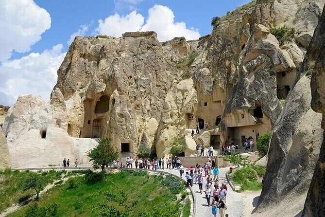 Cappadocia Red Tour With Open Air Museum And Expert Tour Guide - Pasabag (Monks Valley): Three Fairy Chimneys and Saint Simeon’s Chapel