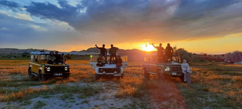 Cappadocia: Sunrise and Sunset Jeep Safari - Sunrise Route: Sword Valley Castles, Rose Ridges, and Love Valley