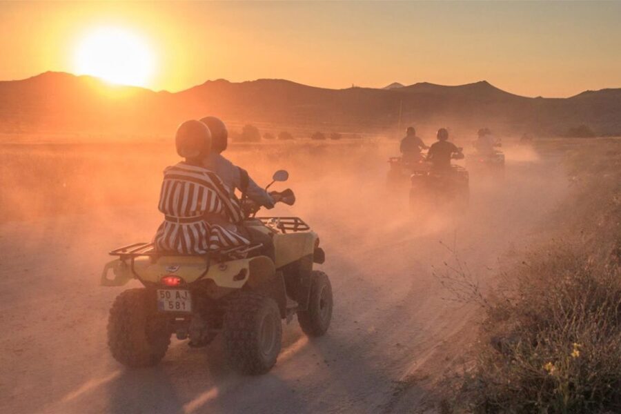 From Ürgüp/Göreme: Cappadocia Sunrise or Sunset Quad Tour - Sword Valley Fairy Chimneys: Getting Close to the Icons