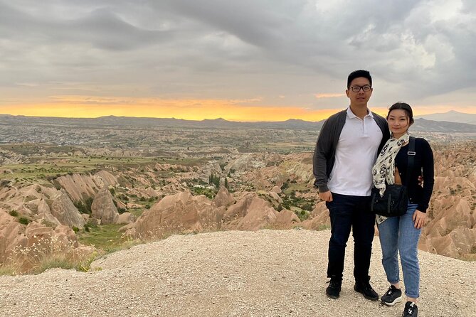 Cappadocia Sunset and Night tour with dinner - Stop 3: Ortahisar Kalesi viewpoint and the rock-cut refuge story